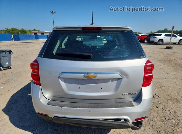2GNALBEK5G1131299 2016 CHEVROLET EQUINOX Silver Widok z tyłu