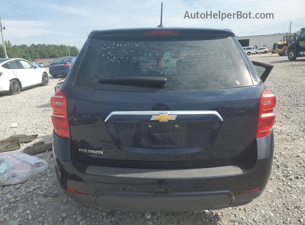 2GNALBEK5H1569418 2017 CHEVROLET EQUINOX Blue Вид ззаду