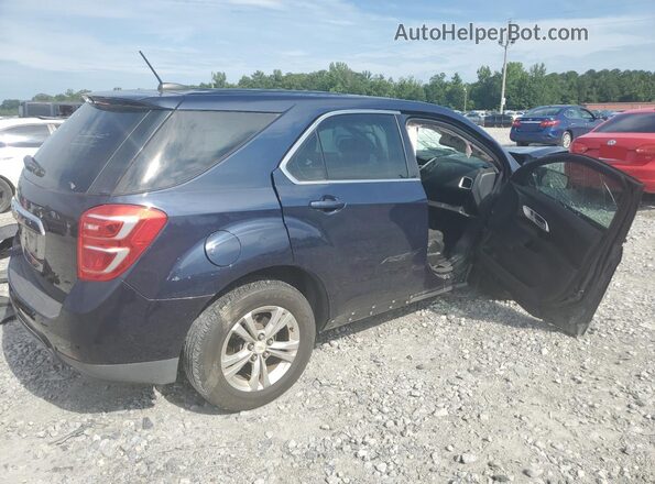 2GNALBEK5H1569418 2017 CHEVROLET EQUINOX Blue Задня права чверть