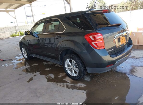2GNALBEK7H1609644 2017 CHEVROLET EQUINOX Gray Trasero izquierdo