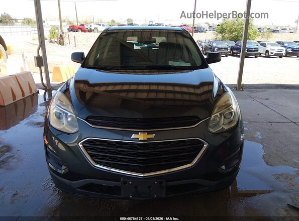 2GNALBEK7H1609644 2017 CHEVROLET EQUINOX Gray Vista del cuadro de instrumentos