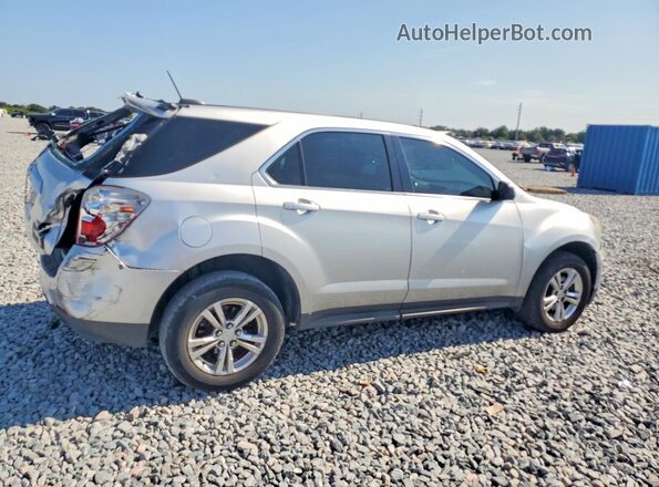 2GNALBEK8H1551365 2017 CHEVROLET EQUINOX Silver Задня права чверть