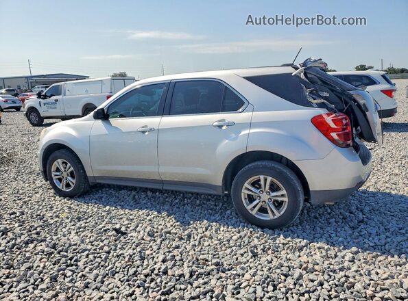 2GNALBEK8H1551365 2017 CHEVROLET EQUINOX Silver Задня ліва чверть