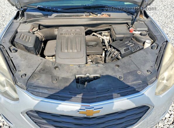 2GNALBEK8H1551365 2017 CHEVROLET EQUINOX Silver Вид задньої частини салону