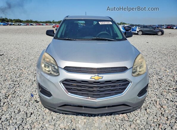 2GNALBEK8H1551365 2017 CHEVROLET EQUINOX Silver Вид спереду