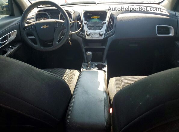 2GNALBEK8H1551365 2017 CHEVROLET EQUINOX Silver Вид панелі приладів