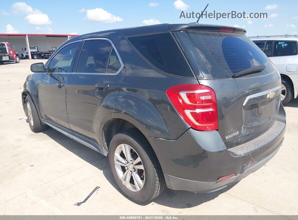 2GNALBEK8H1559496 2017 CHEVROLET EQUINOX Серый Задняя левая четверть