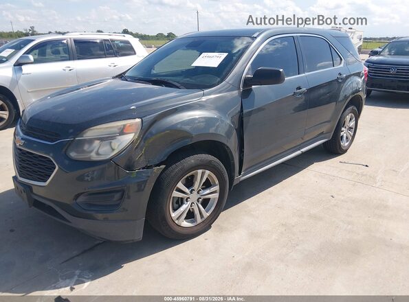 2GNALBEK8H1559496 2017 CHEVROLET EQUINOX Серый Передняя левая четверть