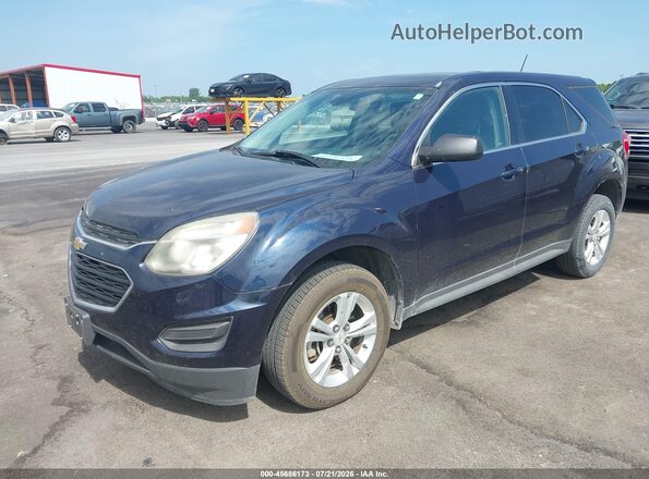 2GNALBEK8H1608065 2017 CHEVROLET EQUINOX Blue Przód lewy