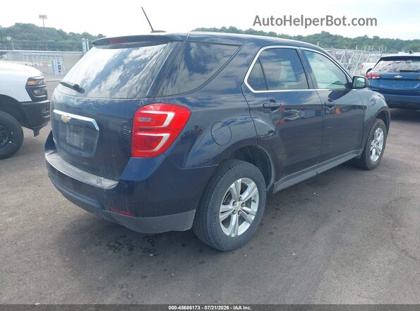 2GNALBEK8H1608065 2017 CHEVROLET EQUINOX Blue Tył prawy