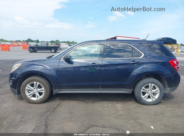 2GNALBEK8H1608065 2017 CHEVROLET EQUINOX Blue Widok wnętrza 360 stopni