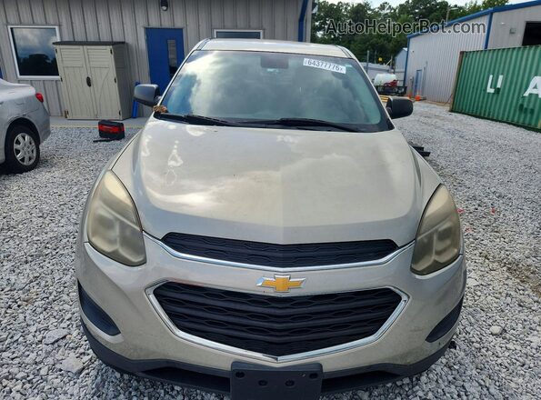 2GNALBEK9G1108236 2016 CHEVROLET EQUINOX Желто-коричневый Вид спереди