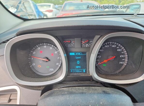 2GNALBEK9G1108236 2016 CHEVROLET EQUINOX Желто-коричневый Вид щитка приборов