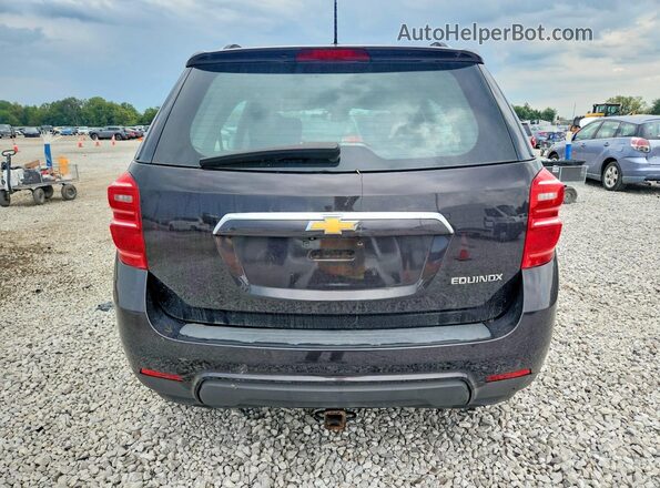 2GNALBEK9G6338829 2016 CHEVROLET EQUINOX Gray Vista trasera