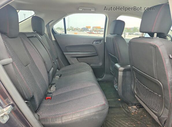 2GNALBEK9G6338829 2016 CHEVROLET EQUINOX Gray Vista de los asientos traseros