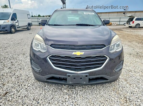 2GNALBEK9G6338829 2016 CHEVROLET EQUINOX Gray Vista frontal