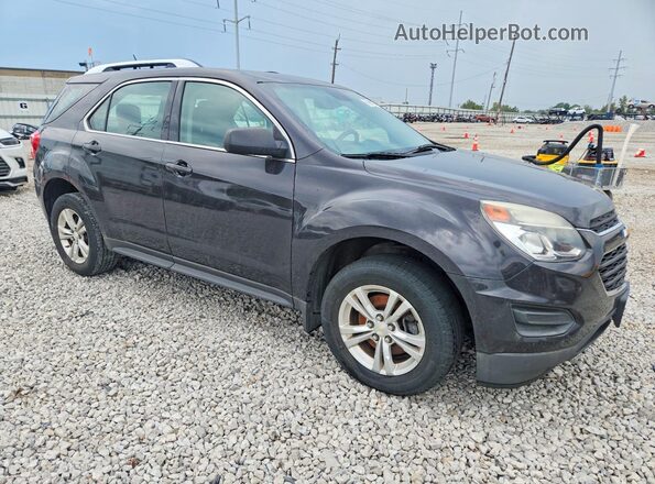 2GNALBEK9G6338829 2016 CHEVROLET EQUINOX Gray Delantero derecho