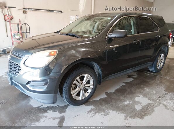 2GNALBEK9H1602954 2017 CHEVROLET EQUINOX Серый Передняя левая четверть