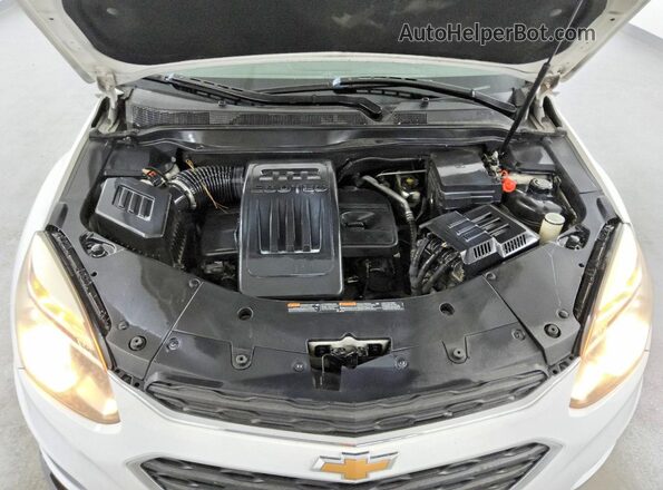 2GNALBEKXG1157591 2016 CHEVROLET EQUINOX Белый Вид подкапотного пространства