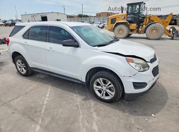 2GNALBEKXH1548659 2017 CHEVROLET EQUINOX Белый Передняя правая четверть