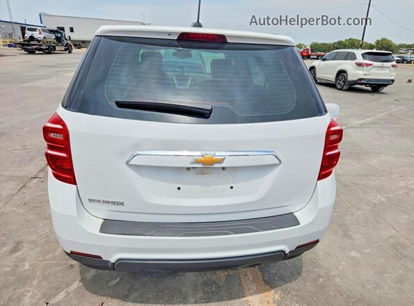 2GNALBEKXH1548659 2017 CHEVROLET EQUINOX Белый Вид сзади