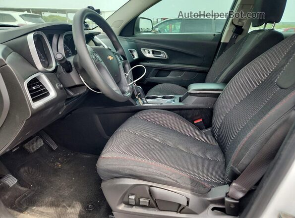 2GNALBEKXH1548659 2017 CHEVROLET EQUINOX Белый Вид салона спереди