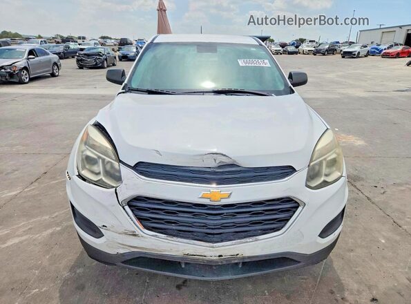2GNALBEKXH1548659 2017 CHEVROLET EQUINOX Белый Вид спереди