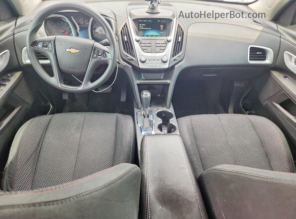 2GNALBEKXH1548659 2017 CHEVROLET EQUINOX Белый Вид панели приборов