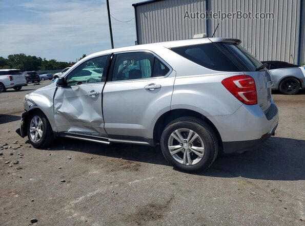 2GNALBEKXH6106998 2017 CHEVROLET EQUINOX Silver უკანა მარცხენა