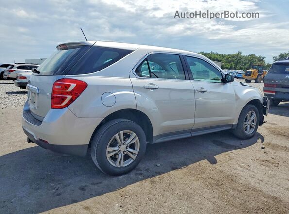 2GNALBEKXH6106998 2017 CHEVROLET EQUINOX Silver უკანა მარჯვენა