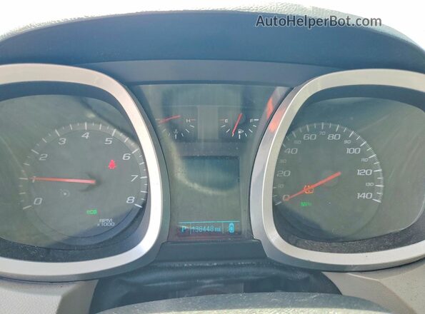 2GNALBEKXH6106998 2017 CHEVROLET EQUINOX Silver ხელსაწყოთა პანელის ხედი