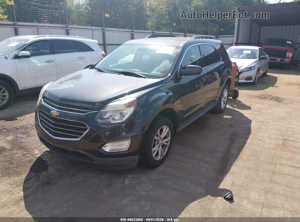 2GNALCEK0G6353807 2016 CHEVROLET EQUINOX Black Przód lewy