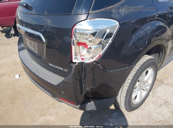2GNALCEK0G6353807 2016 CHEVROLET EQUINOX Black Widok wnętrza z tyłu