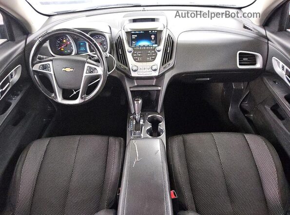 2GNALCEK0H1554444 2017 CHEVROLET EQUINOX Black Widok deski rozdzielczej