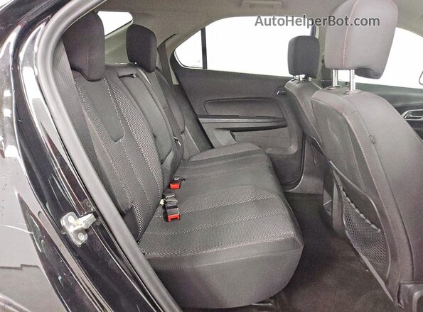 2GNALCEK0H1554444 2017 CHEVROLET EQUINOX Black Widok tylnych siedzeń