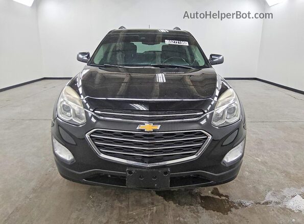 2GNALCEK0H1554444 2017 CHEVROLET EQUINOX Black Widok z przodu