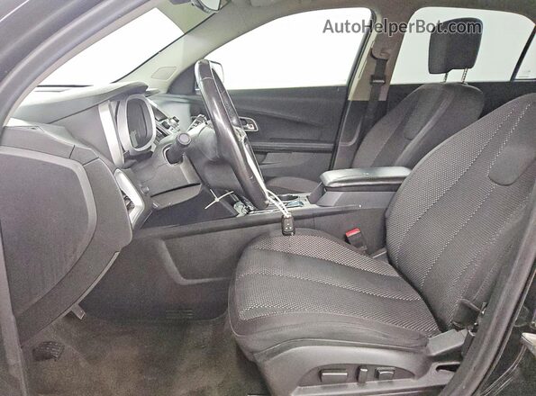 2GNALCEK0H1554444 2017 CHEVROLET EQUINOX Black Widok wnętrza z przodu