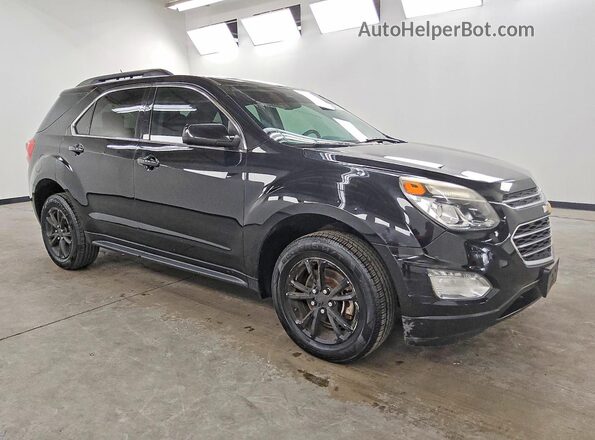 2GNALCEK0H1554444 2017 CHEVROLET EQUINOX Black Przód prawy