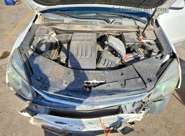2GNALCEK1H1520092 2017 CHEVROLET EQUINOX White Vista del compartimento del motor