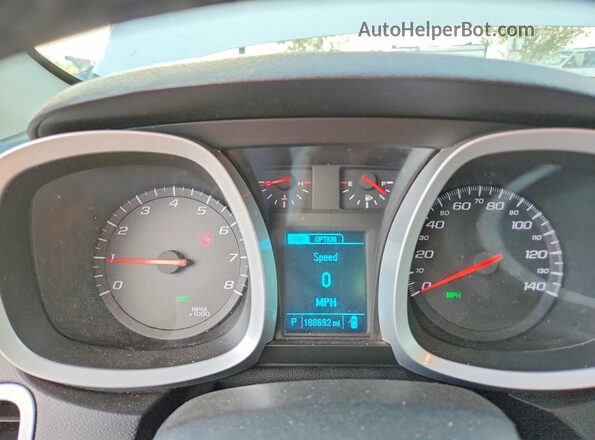 2GNALCEK1H1520092 2017 CHEVROLET EQUINOX White Vista del cuadro de instrumentos