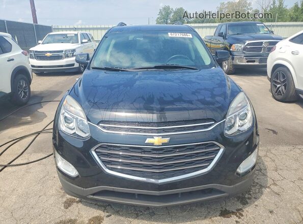 2GNALCEK2H1589910 2017 CHEVROLET EQUINOX Черный Вид спереди