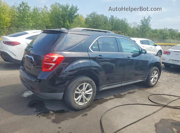 2GNALCEK2H1589910 2017 CHEVROLET EQUINOX Черный Задняя правая четверть
