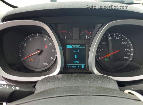 2GNALCEK2H1589910 2017 CHEVROLET EQUINOX Черный Вид щитка приборов