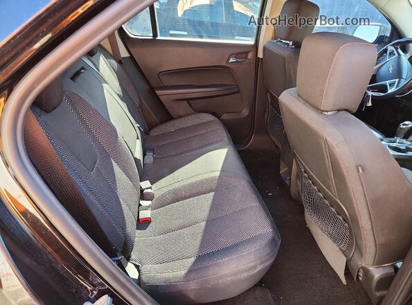 2GNALCEK2H6322432 2017 CHEVROLET EQUINOX Black Rear interior view