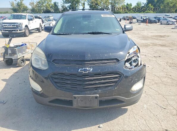 2GNALCEK4H6159363 2017 CHEVROLET EQUINOX Black Widok z przodu