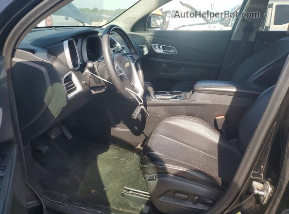 2GNALCEK4H6159363 2017 CHEVROLET EQUINOX Black Widok wnętrza z przodu
