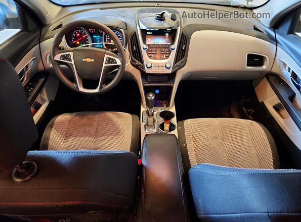 2GNALCEK5H1589982 2017 CHEVROLET EQUINOX Gray Widok deski rozdzielczej