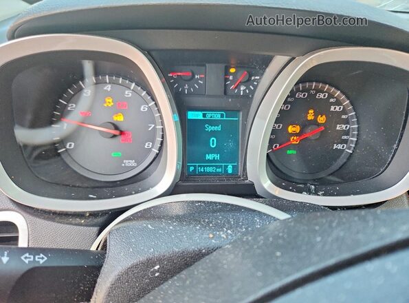 2GNALCEK6H1610208 2017 CHEVROLET EQUINOX Black Սարքավորումների վահանակի տեսք