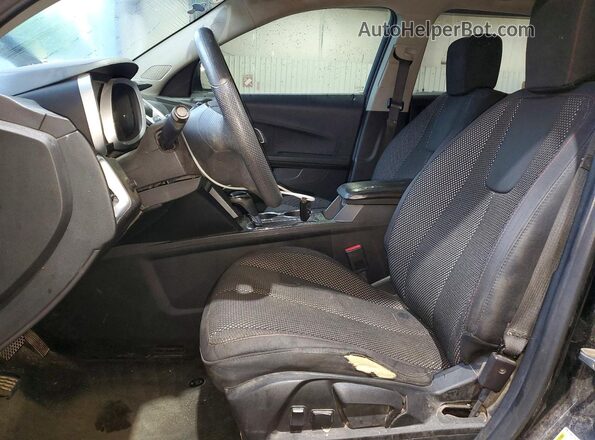 2GNALCEK7H1562606 2017 CHEVROLET EQUINOX Black Вид салону спереду