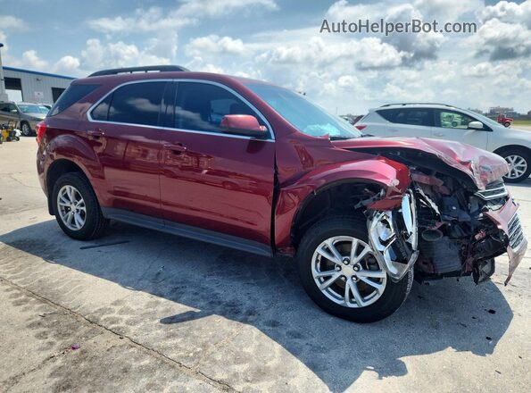 2GNALCEK7H6106107 2017 CHEVROLET EQUINOX Burgundy წინა მარჯვენა